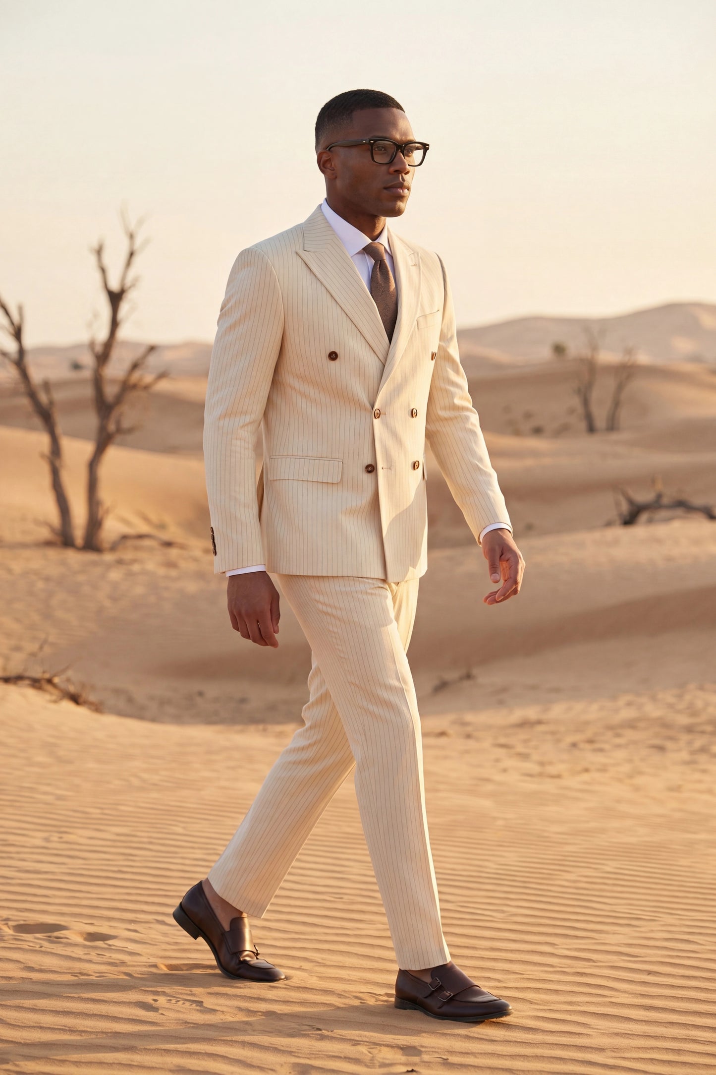 cream dress shirt with suit Cream linen limited edition Suit