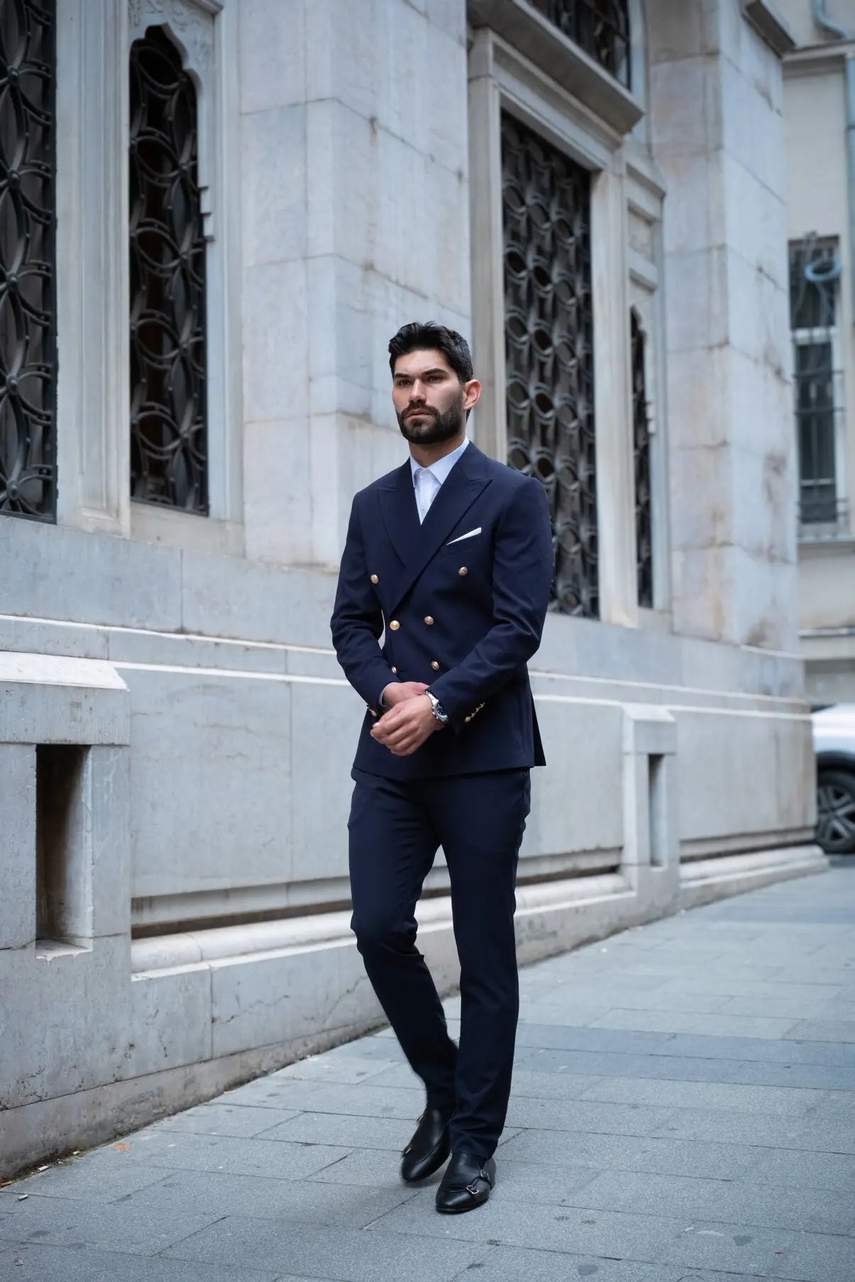 Men's Double Breasted Suit | Novo Suit